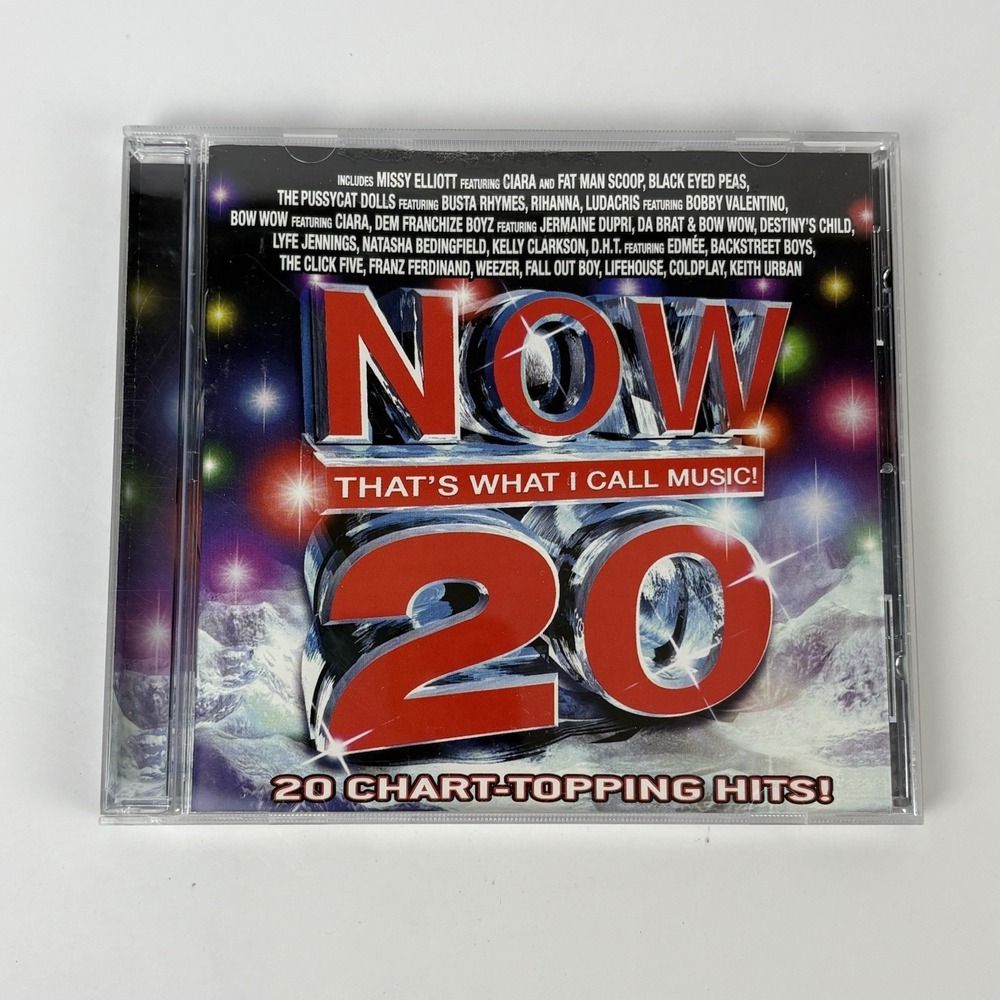 NOW THAT'S WHAT I CALL MUSIC! 20 CD 2005 Pop Rock R&B Hip Hop UMG EMI